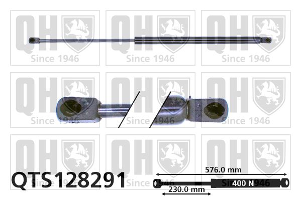 QUINTON HAZELL Газовая пружина, крышка багажник QTS128291